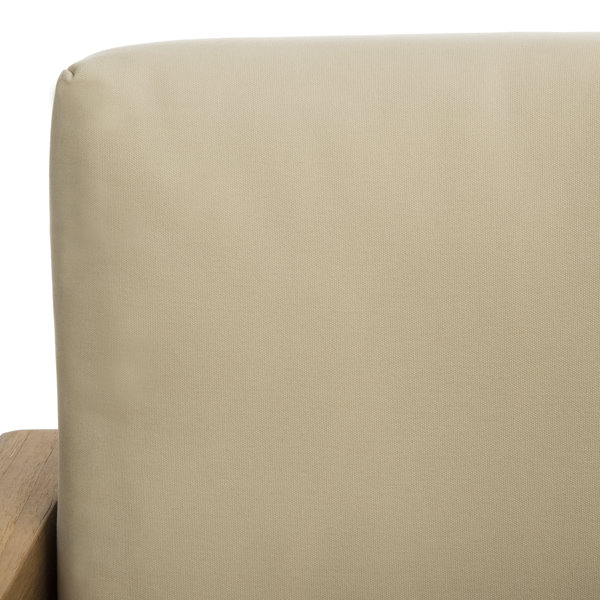 SafaviehCouture Montford Outdoor 3 Seat Teak Patio Sofa & Reviews